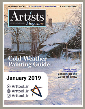 January 2019 The Artist Magazine دانلود مجله طراحی | نقاشی دیجیتال