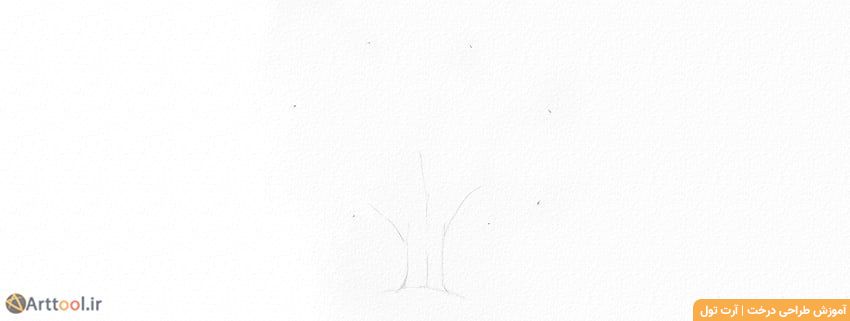 طراحی شاخه‌ی درخت بلوط
