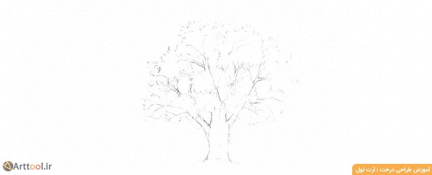 طراحی برگ درخت بلوط